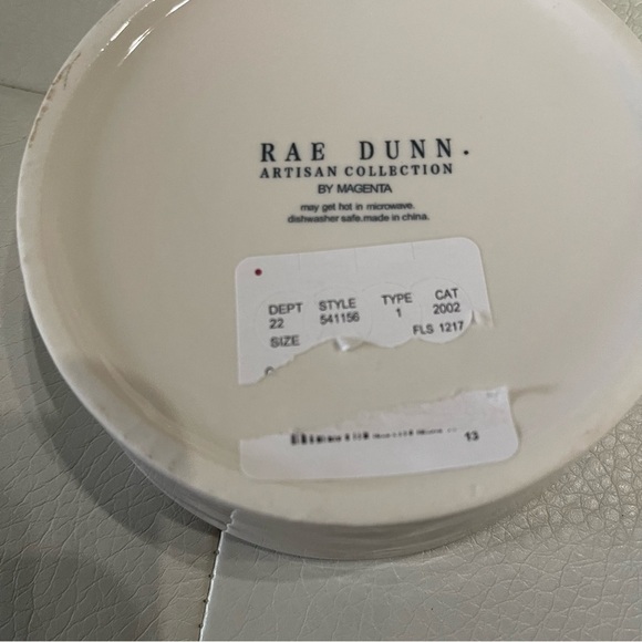 RAE DUNN Artisan Collection by Magenta Cat  Small Dog “YUM” Bowl NWT - Picture 3 of 5